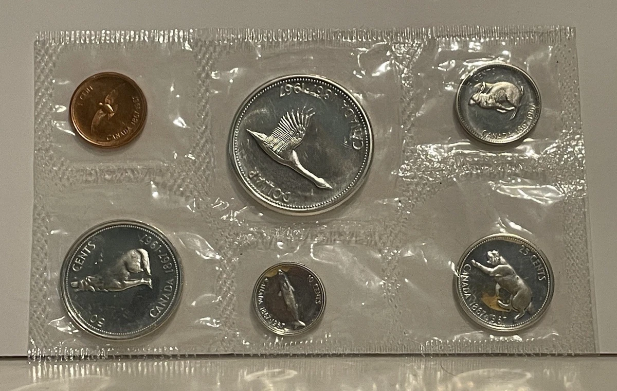 1967 Canadian Coins In Canadian Proof/Prooflike Coin Sets for sale