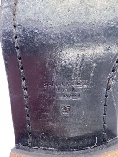 SAINT LAURENT Stivali Taglia 37 Nero Scamosciato 404808