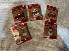 Holiday Style Christmas Foam Ornament Activity Kit Bundle Gnomes Snowman NEW