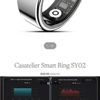 Smart Ring SY02 — Polished Silver