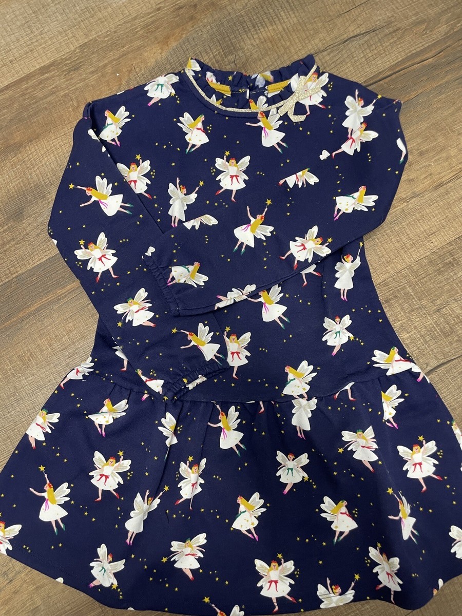 NWT Mini Boden cozy Holly Fairy Christmas Bow dress Dress 7-8 | eBay NWT Mini Boden cozy Holly Fairy Christmas Bow dress Dress 7-8 | eBay