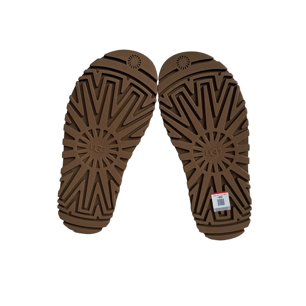 UGG GOLDENGLOW CHESTNUT STRAPPY PLATFORM SANDALS US 9 / EU