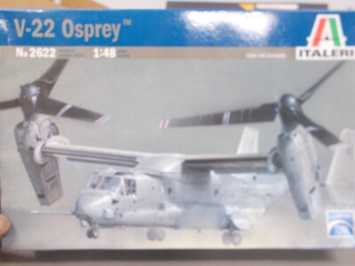 ITALERI-#2622-V-22 OSPREY-SEE BELOW-KIT-NOT SEALED~1:48 ITALERI-#2622-V-22 OSPREY-SEE BELOW-KIT-NOT SEALED~1:48