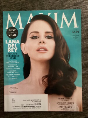 Maxim Magazine December and January 2015  Lana Del Ray 