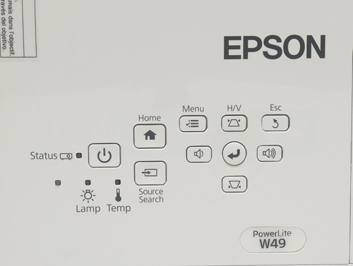 Epson PowerLite W49 3LCD WXGA HDMI Multimedia Projector H983A White (0H) - Afbeelding 13 van 24
