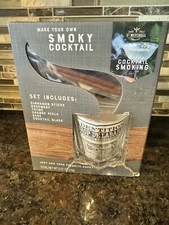 Craft Cocktail Smoking Set by St. Michell  Be Your Own Mixologist NIB Bar Gift