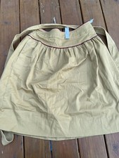 J Crew Re-Imagined Brown Khaki Mid Length Skirt w/ Sash 12 NWT NEW