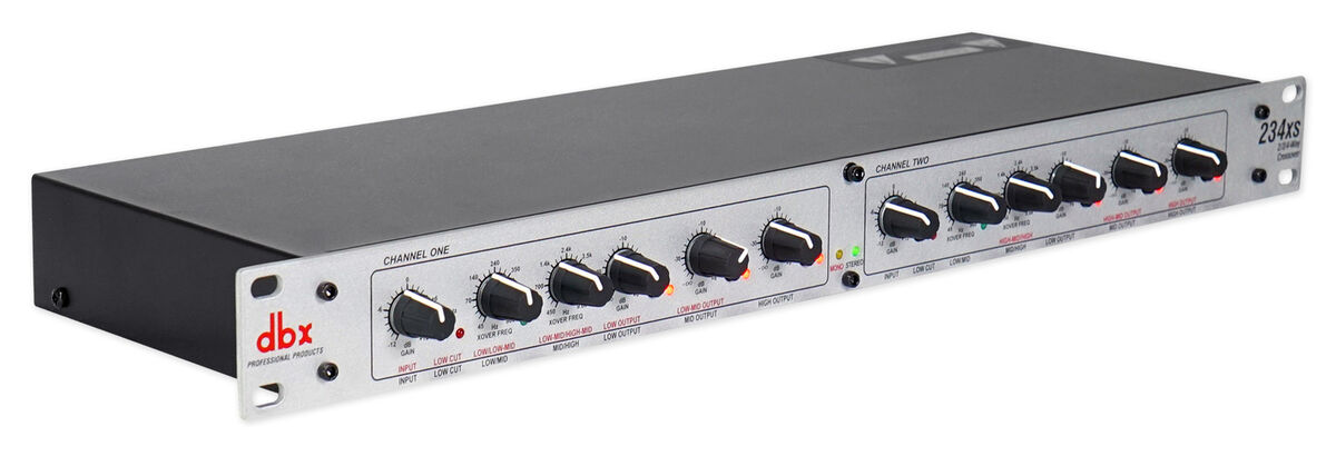 DBX 234XS Professional Crossover with 2 way, 3 Way, 4 Way DBX 234XS Professional Crossover with 2 way, 3 Way, 4 Way