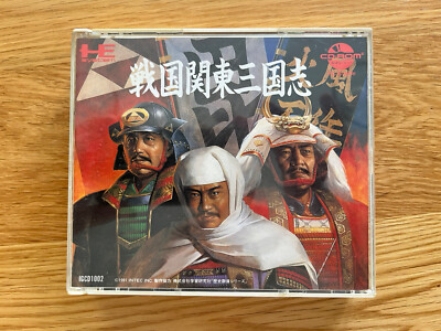 SENGOKU KANTOU SANGOKUSHI PC Engine Turbo Duo TurboGrafx CD-ROM2 CoreGrafx