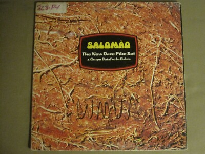 THE NEW DAVE PIKE SET SALOMÃO LP OG '73 MPS BASF MB 21541 LATIN JAZZ FUSION GEM