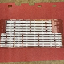 Full set LED strip for Samsung UE65KU6075U BN96-39667A 39668A
