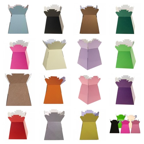 Living Vase Bouquet Flower Box Sweet Tree Box 24 Colours & Various