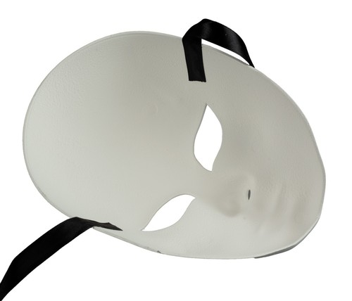 Masque Blanc à Peindre Venitien Volto Visage Carnaval de Venise - 102 - Picture 6 of 6