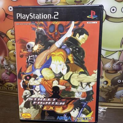 Street Fighter EX3 Sony PlayStation 2, PS2 Japan NTSC-J KOSTENLOSER VERSAND