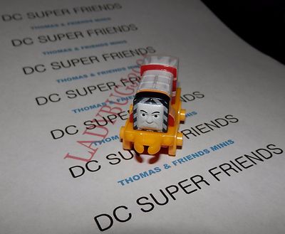 Thomas & Friends Minis DC COMICS 2015 SHAZAM! Iron 'ARRY - New (RARE) -WEIGHTED 