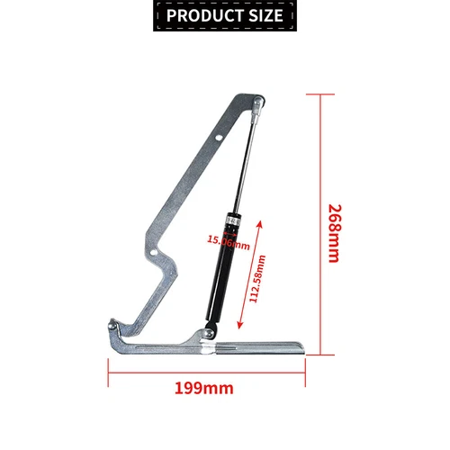 For Keter Arc Max Ace 1150 XL/Elite 140N Piston Gas Strut WLPS Hinge 565308 - Picture 2 of 12