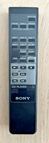 Genuine Sony CD Player Remote Control RM-D315 For CDP-C211 CDP-C215 CDP-C37