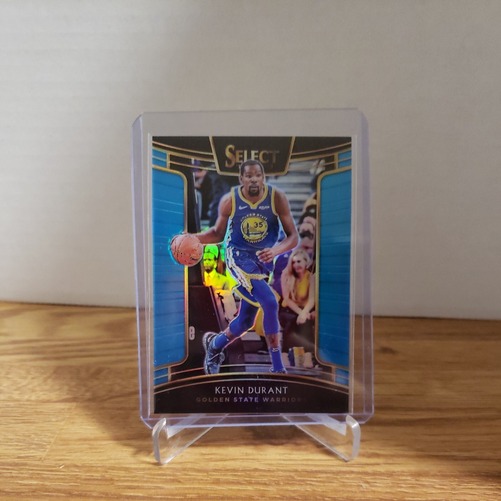 2018-19 Panini Select Concourse Light Blue Prizm 53/299 Kevin Durant #31 NETS