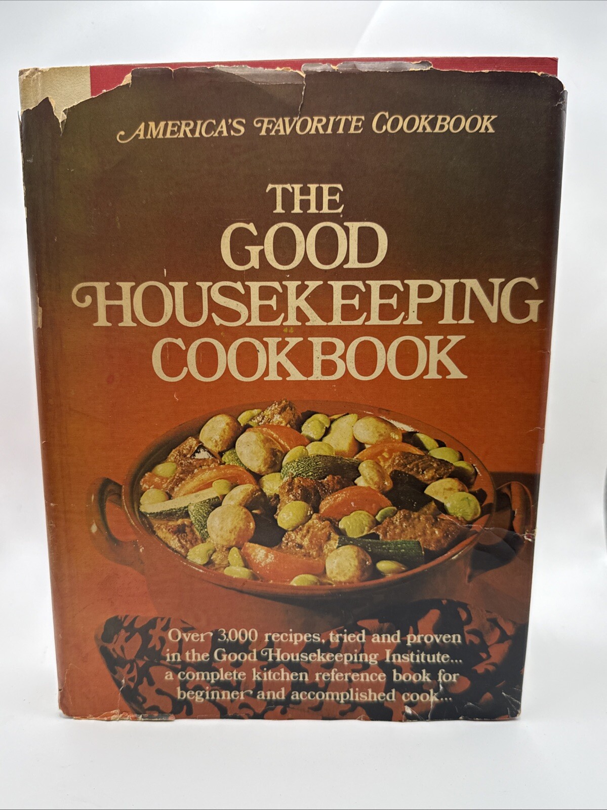 Vintage 1973 The Good Housekeeping Cookbook Hard Cover