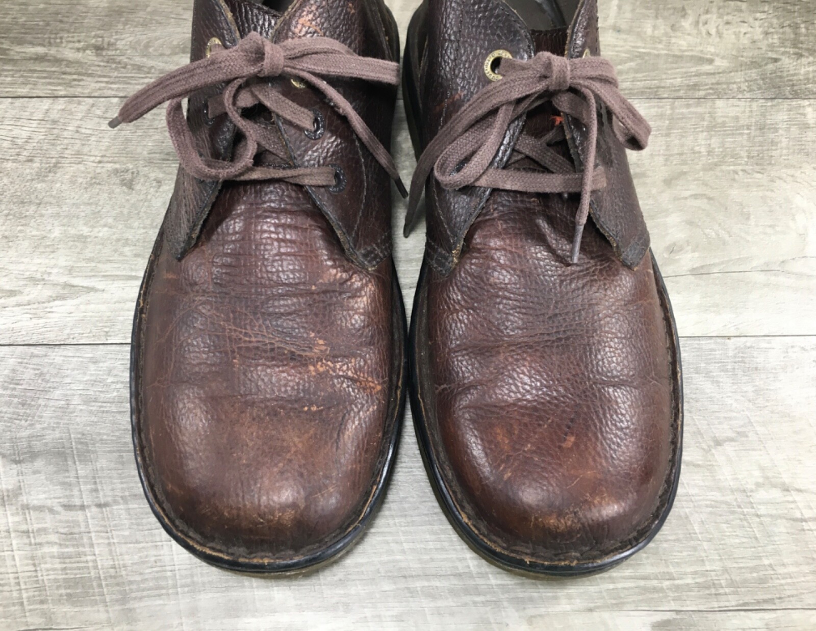 Dr. Martens Sussex Bear Track Leather Industrial Mens Boots UK 10 US 11 Doc thumbnail 4