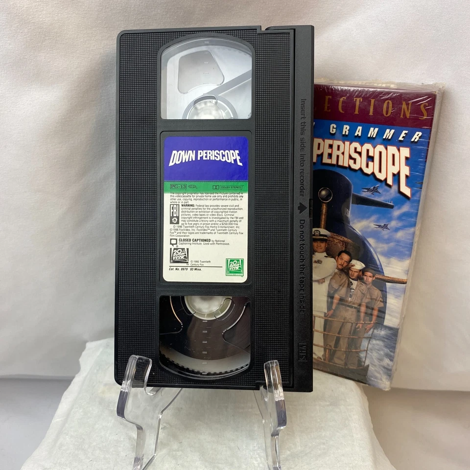 Down Periscope (1996) VHS Video ft. Kelsey Grammer & Lauren Holly - Very Nice! Foto 3 de 4