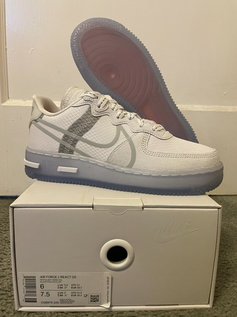 white af1 react