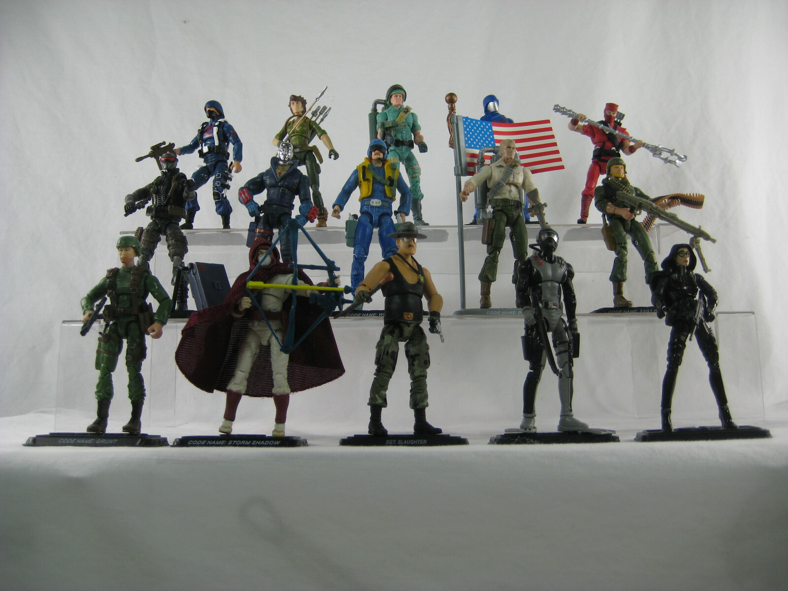 APEX Action Figure and Collectibles display stand riser 2-tier