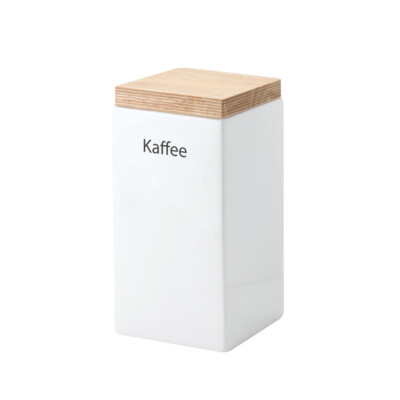 Continenta Vorratsdose mit Holzdeckel KAFFEE