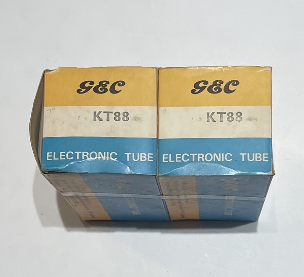 RARE GEC GENALEX KT88 Made in England Tubes (Set of 2) | eBay
