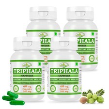 Triphala Capsules Ayurvedic Blend for Digestive Balance  Vitality Boost 240caps