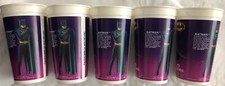 BATMAN MOVIE 1989 VINTAGE/COLLECTIBLE 32 OZ CUPS 