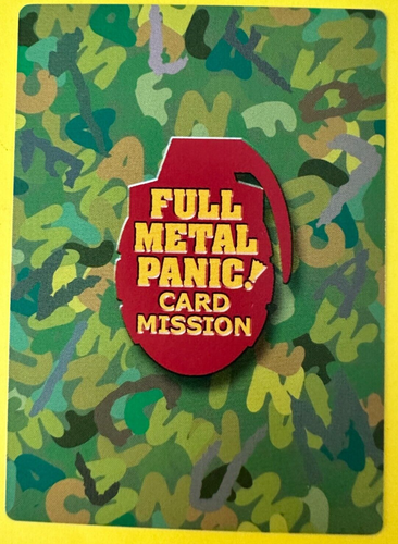 Tarjeta de pánico Melissa Mao No.142 Full Metal Mission 2002 de Japón - Imagen 4 de 6