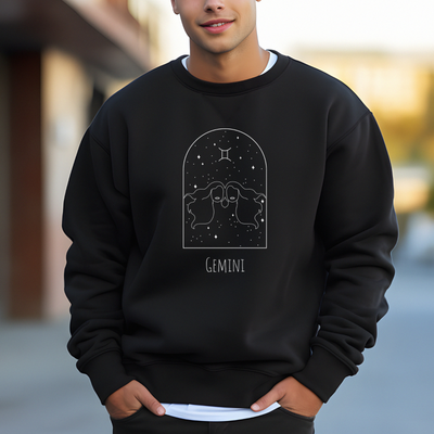 Gemini Zodiac Constellation Sweater May 21 June 20 Gift Astrology  Pullover