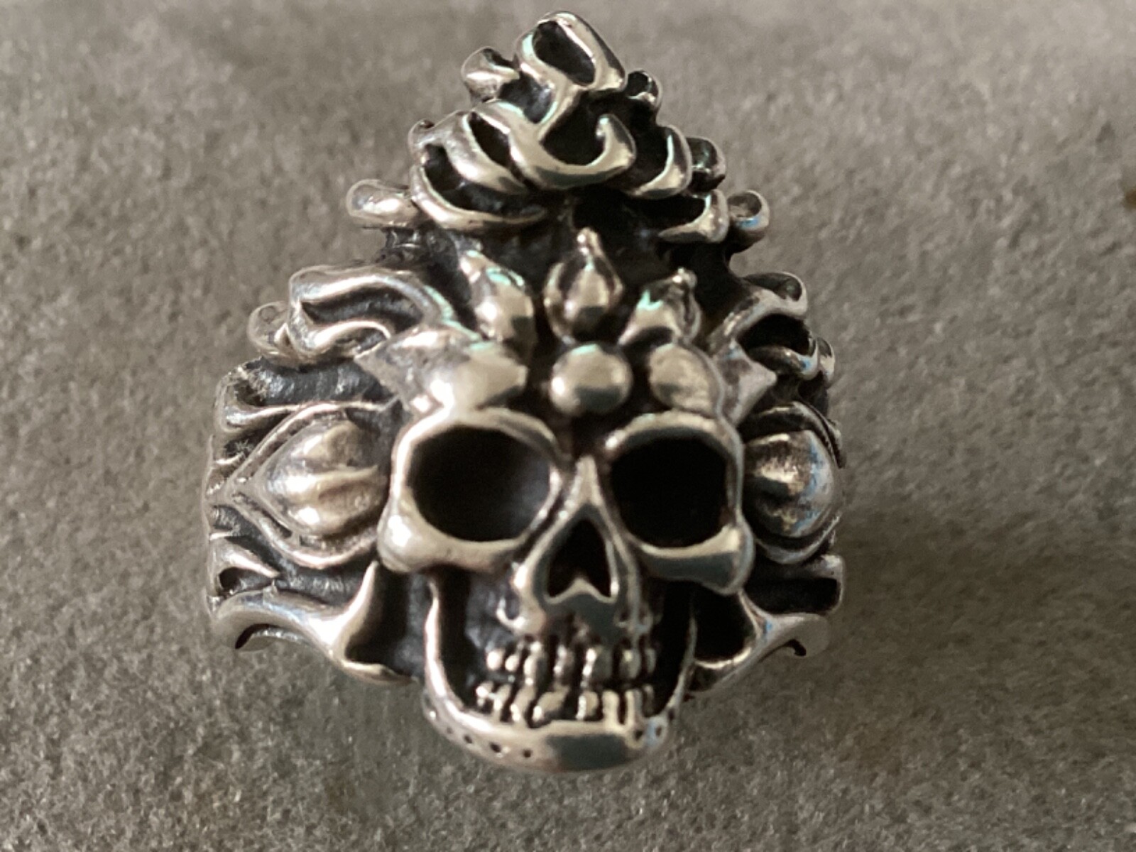 Wonderful Solid Sterling Heavyweight Detailed Sku… - image 3