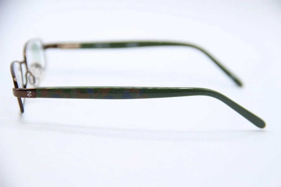 NEW IZOD PFX X78 BROWN GREEN AUTHENTIC DESIGNER FRAMES EYEGLASSES 43-17 - Image 3 of 4