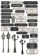 Ausschneidebogen-Bastelpapier-Scrapbooking-A4-250g-englische Straßen-16072