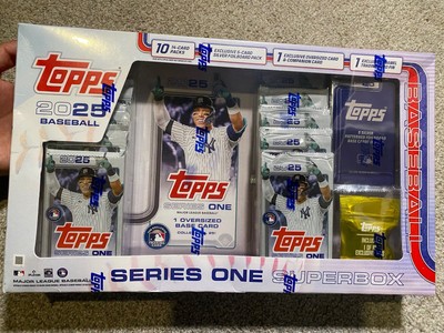 2025 Topps Series 1 Baseball Super Box SEALED SHIPS FAST