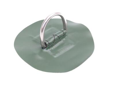West Marine SSL260200 9508094 PVC Inflatable Boat Dinghy 6'' D-Ring Patch Green