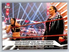 2021 Topps WWE Women's Division #67 Shayna Baszler & Nia Jax