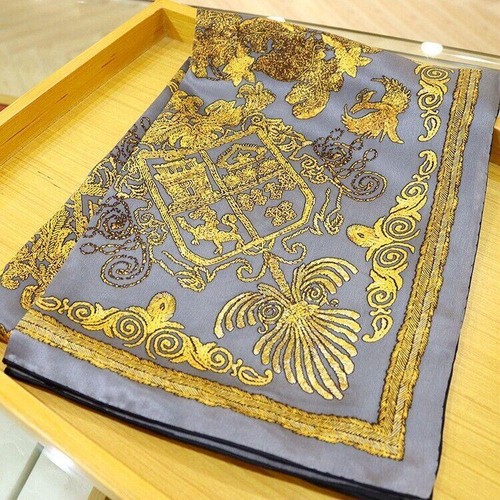 43" Women’s 100% Mulberry Silk Scarf Square Large Scarf Wraps Shawl KM0150 - Picture 88 of 97