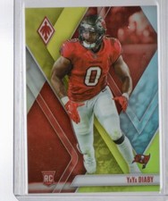 2023 Panini Phoenix YAYA DIABY #181 Yellow RC 75/75 Tampa Bay Buccaneers