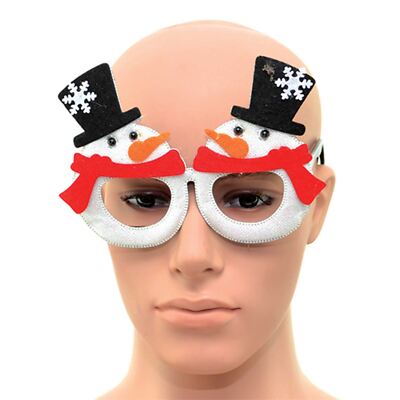 Christmas Party Glasses Snowman Fancy Dress Sunglasses Party