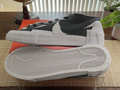 Size 12 - Nike sacai x Blazer Low Iron Grey