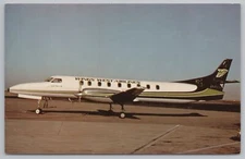 Transportation~Wings West Airlines~Swearingen Metro III~PAX Aircraft~Vintage PC