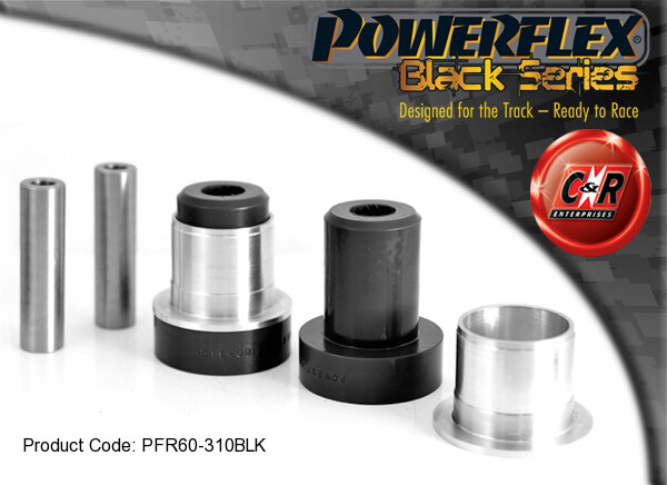 Powerflex Schwarze Hinterachslager FüR Renault Clio 2 + 172 & 182 PFR60-310BLK-image