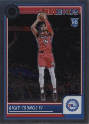 2023-24 Panini Nba Hoops Premium Stock - Ricky Council IV #168
