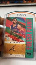 2021-22 Panini Court Kings Fresh Paint Sapphire /25 Isaiah Livers Rookie Auto RC