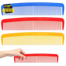 3Pcs Funny Giant Wide Tooth Combs Halloween Big Comb Prank Props Hair Styling Pa