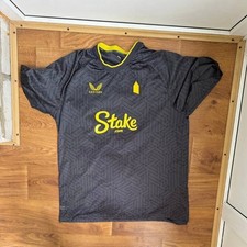 EVERTON 2024 2025 Away Football Shirt Soccer Jersey Castore Sz XXL