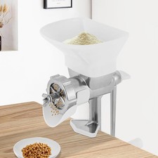 Manual Bird feed Kibble Machine with Table Clamp with Hopper Animal Food Maker